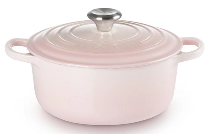 Braadpan Le Creuset Signature Rond Shell Pink Cm Kookexpert